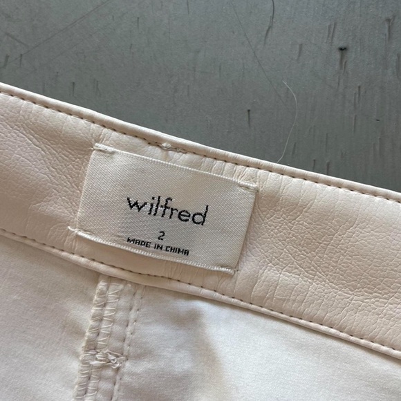 Aritzia Wilfred Leather Pants - Picture 2 of 4